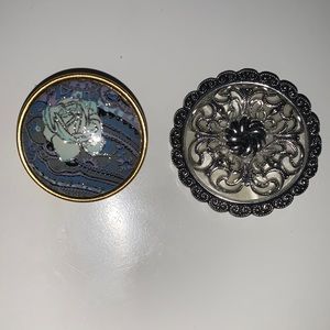 Scarf brooches